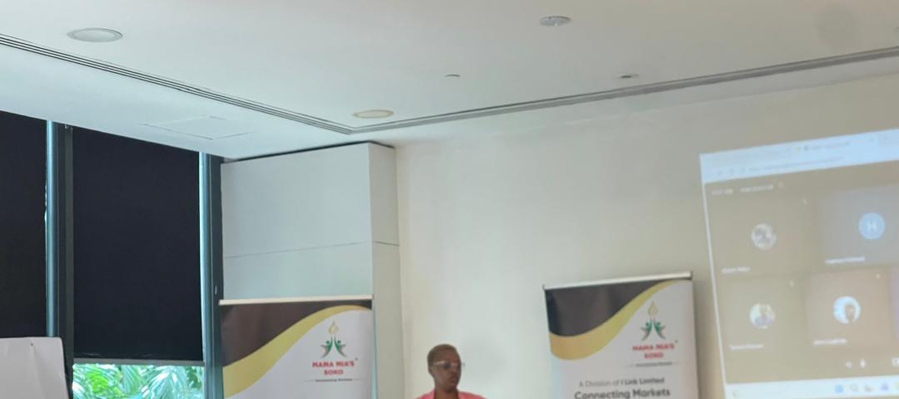 A speaker at the lectern during the TEE launch
